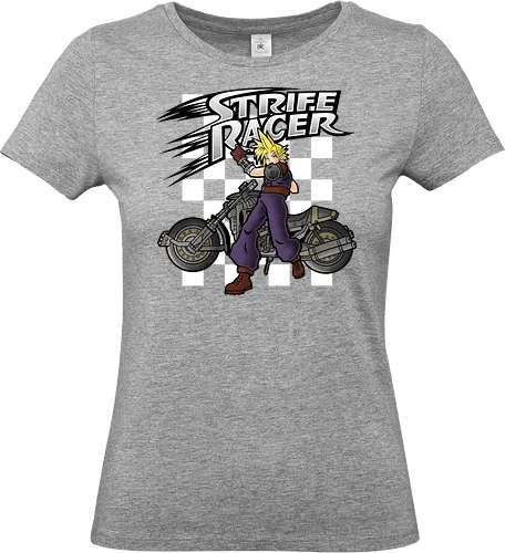 Strife Racer - Final, cloud, strife - Standard T-Shirt (Women)