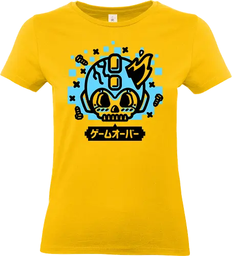 Game Over Rokkuman - game over, demonigote, megaman - Standard T-Shirt (Women)