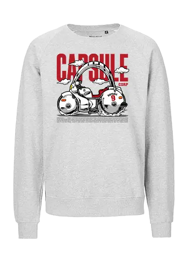 capsule motorbike - capsule, motorcycle, motorbike, cool, anime, veshicle - Fairtrade Sweatshirt