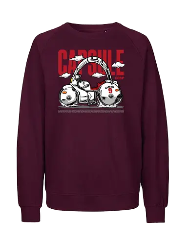 capsule motorbike - capsule, motorcycle, motorbike, cool, anime, veshicle - Fairtrade Sweatshirt