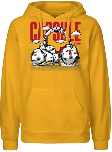 capsule motorbike - capsule, motorcycle, motorbike, cool, anime, veshicle - Fairtrade Hoodie