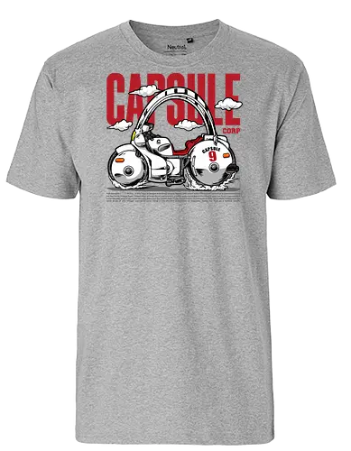 capsule motorbike - capsule, motorcycle, motorbike, cool, anime, veshicle - Fairtrade T-Shirt