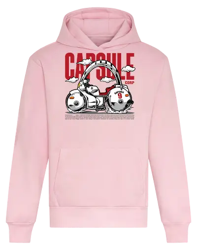 capsule motorbike - capsule, motorcycle, motorbike, cool, anime, veshicle - Heavyweight Hoodie