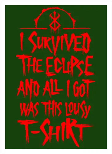 I survived the eclipse