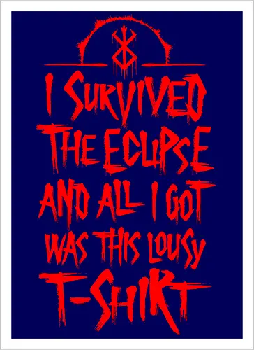 I survived the eclipse