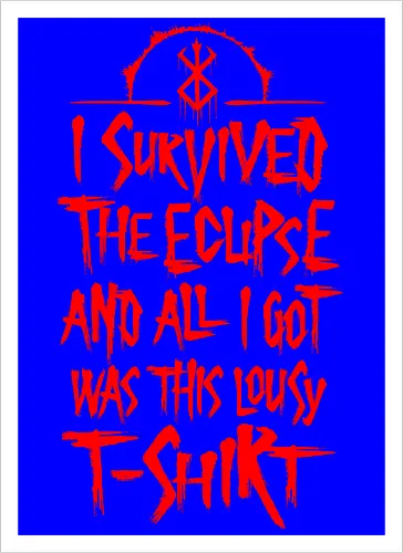 I survived the eclipse