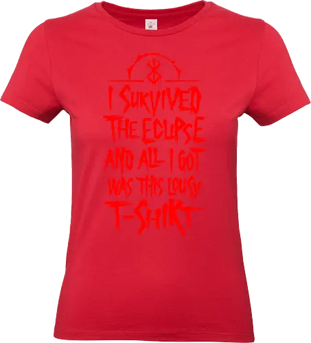 I survived the eclipse - eclipse, berserk, anime, manga - Standard T-Shirt (Women)