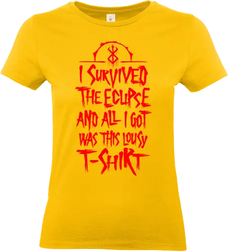 I survived the eclipse - eclipse, berserk, anime, manga - Standard T-Shirt (Women)