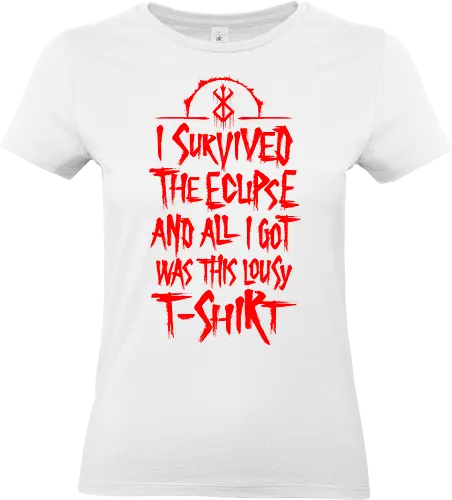 I survived the eclipse - eclipse, berserk, anime, manga - Standard T-Shirt (Women)