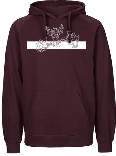 Sephiron - Beam (White) - Fairtrade Hoodie