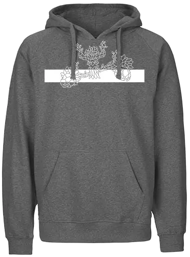 Sephiron - Beam (White) - Fairtrade Hoodie