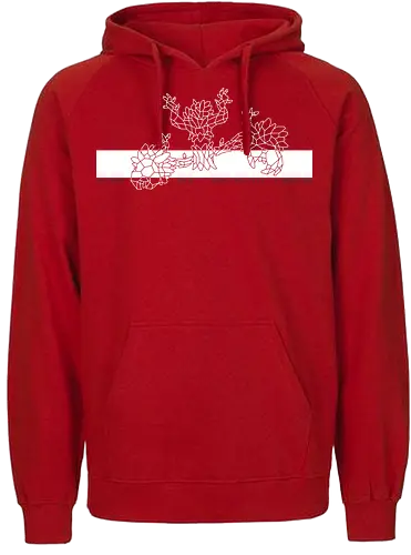 Sephiron - Beam (White) - Fairtrade Hoodie