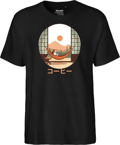 Relaxing Sloth in Desert Sunset