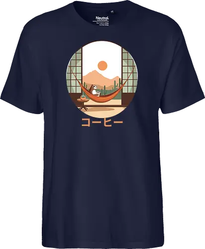 Relaxing Sloth in Desert Sunset