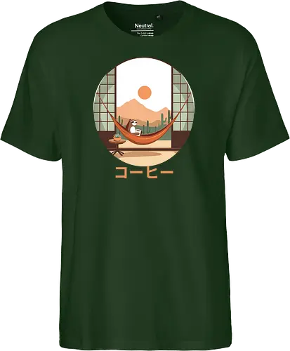 Relaxing Sloth in Desert Sunset