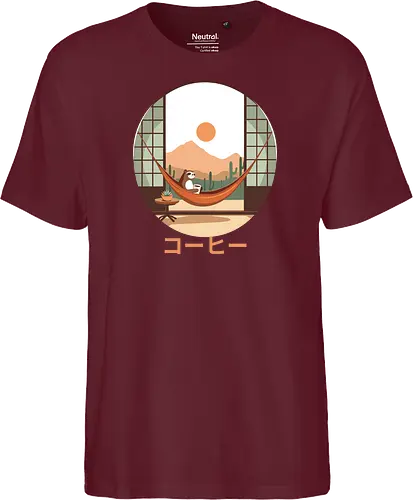 Relaxing Sloth in Desert Sunset