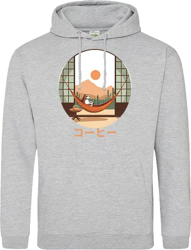 Relaxing Sloth in Desert Sunset