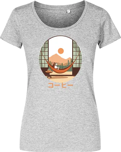 Relaxing Sloth in Desert Sunset