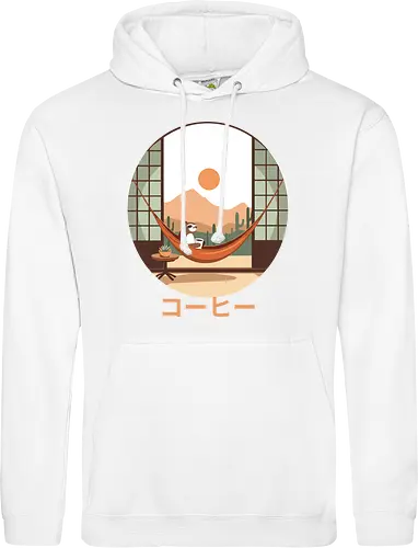 Relaxing Sloth in Desert Sunset