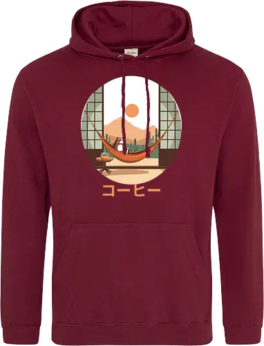 Relaxing Sloth in Desert Sunset