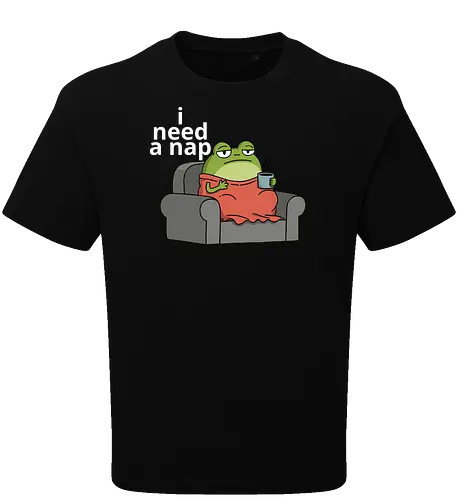 Grumpy Frog Needs a Nap