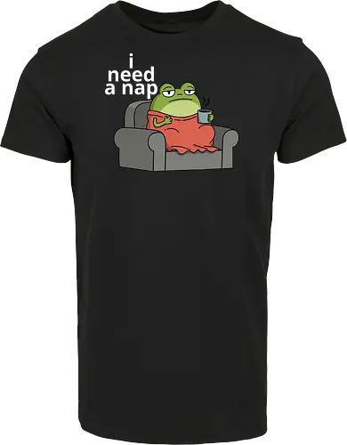 Grumpy Frog Needs a Nap