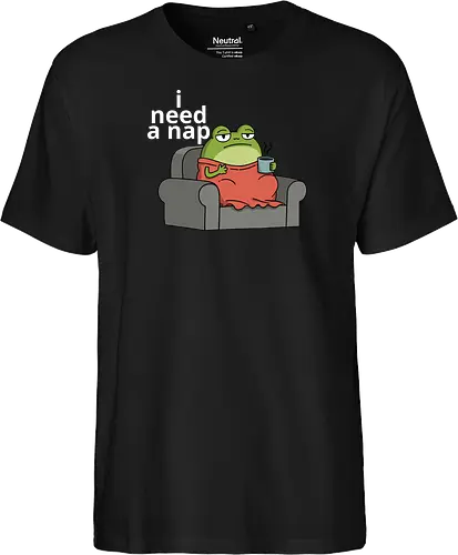 Grumpy Frog Needs a Nap