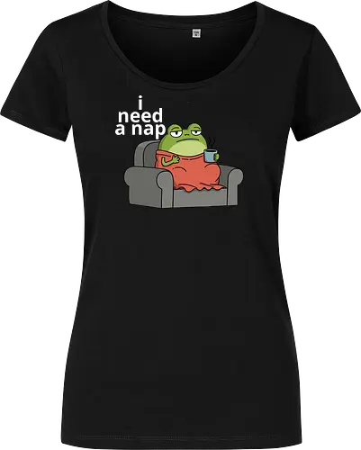 Grumpy Frog Needs a Nap
