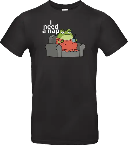 Grumpy Frog Needs a Nap