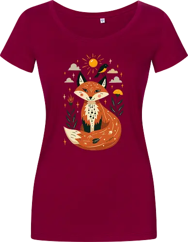 Whimsical Fox Under the Sun
