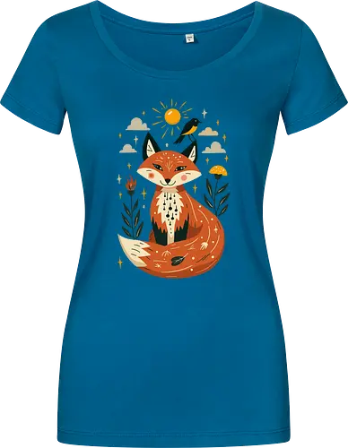 Whimsical Fox Under the Sun