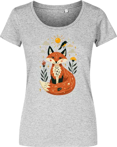 Whimsical Fox Under the Sun