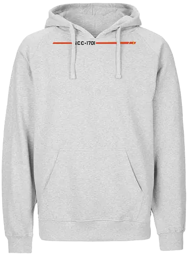 NCC - 1701 Enterprise - NCC - 1701 Enterprise, enterprise, Space, kirk - Fairtrade Hoodie