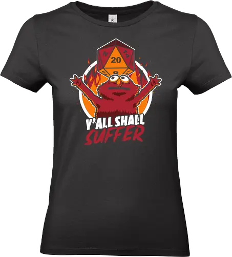 Chaos Puppet Fire  - puppet, chaos, fire, classic, tv show, internet, meme, fun, funny, movie, sarcasm, retro vintage, kids - Standard T-Shirt (Women)