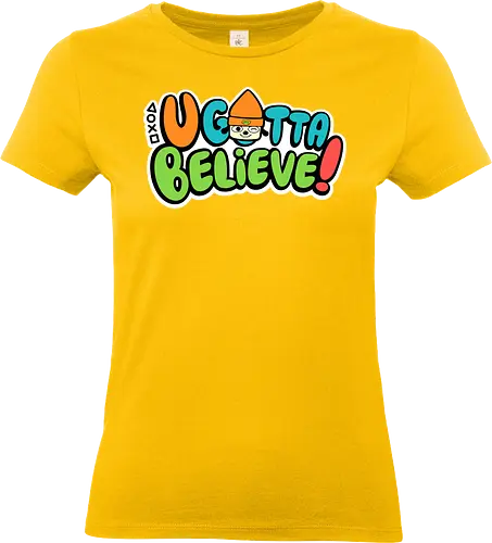 U gotta believe - believe, parappa, gotta, retro - Standard T-Shirt (Women)