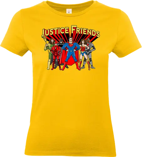 Justice Friends - justice, super, hero, comic, friends - Standard T-Shirt (Women)