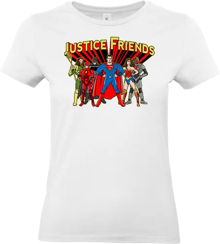 Justice Friends - justice, super, hero, comic, friends - Standard T-Shirt (Women)
