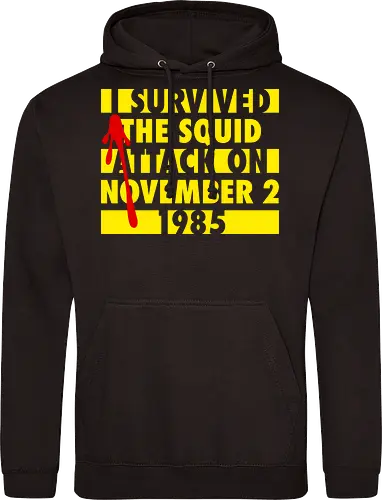 I survived the squid attack