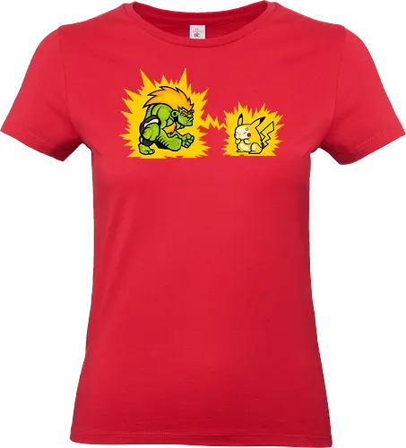 Electric fight - electric, fight, game - Standard T-Shirt (Women)