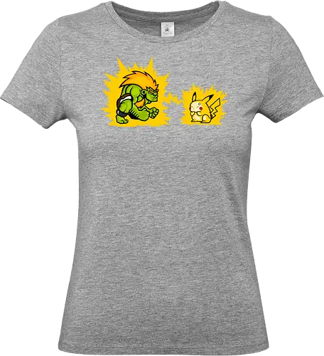 Electric fight - electric, fight, game - Standard T-Shirt (Women)