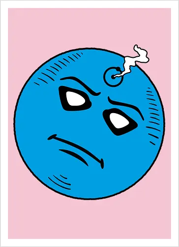 Blue god