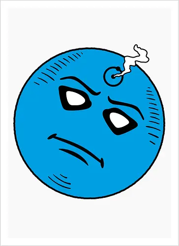 Blue god