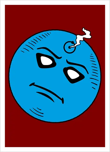 Blue god
