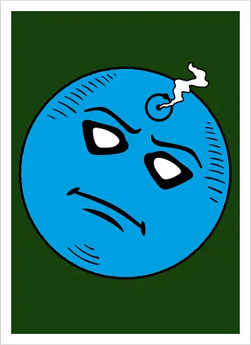 Blue god