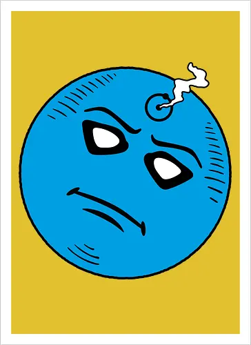 Blue god