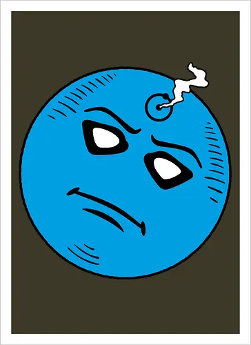 Blue god