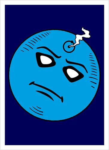 Blue god