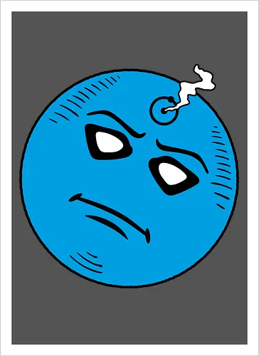 Blue god