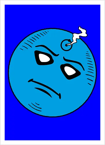 Blue god
