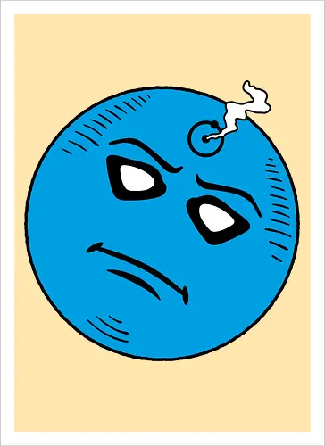 Blue god